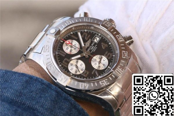 Breitling Avenger II A1338111 F564 170A 1 1 Best Edition GF Factory Stainless Steel US Replica Orologio 8813 Breitling Avenger II A1338111/F564/170A 1:1 Best Edition GF Factory Stainless Steel