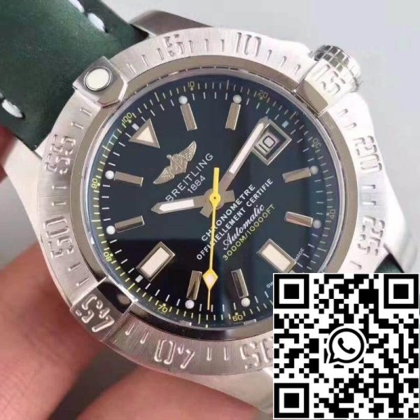 Breitling Avenger II A1733110 BC30 435X A20BASA 1 GF Factory 1 1 Best Edition Swiss ETA2836 Dark Green Dial US Replica Watch 8621 Breitling Avenger II A1733110/BC30/435X/A20BASA.1 GF Factory 1:1 Best Edition Swiss ETA2836 Dark Green Dial