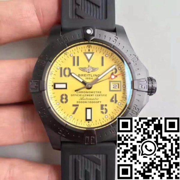 Breitling Avenger II A1733110 I519 152S A20SS 1 GF Factory 1 1 Najlepsza edycja Szwajcarski ETA2824 2 Replika zegarka USA 5596 Breitling Avenger II A1733110/I519/152S/A20SS.1 GF Factory 1:1 Najlepsza edycja Szwajcarski ETA2824-2