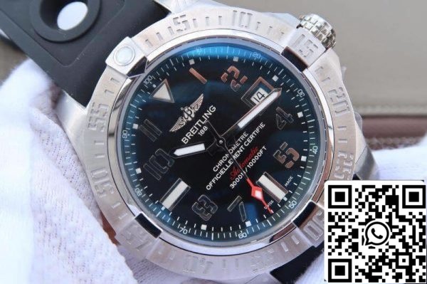 Breitling Avenger II A3239011 BC34 152S A20S 1 GF Завод 1 1 Лучшее издание швейцарский ETA2836 черный циферблат США Реплика Смотреть 1477 Breitling Avenger II A3239011/BC34/152S/A20S.1 GF Завод 1:1 Лучшее издание швейцарский ETA2836 черный циферблат