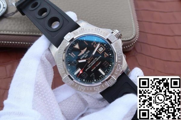 Breitling Avenger II A3239011 BC34 152S A20S 1 GF Factory 1 1 Най-доброто издание швейцарски ETA2836 черен циферблат САЩ реплика часовник 4040 Breitling Avenger II A3239011/BC34/152S/A20S.1 GF Factory 1: 1 Най-доброто издание швейцарски ETA2836 черен циферблат