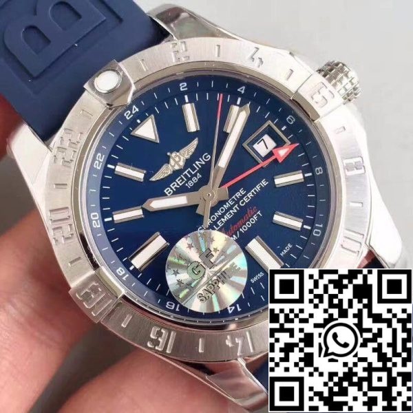 Breitling Avenger II GMT A3239011 BC35 170A GF Фабрика Мъжки часовници 1 1 Най-доброто издание швейцарски ETA2836 САЩ реплика часовник 735 Breitling Avenger II GMT A3239011/BC35/170A GF Фабрика Мъжки часовници 1: 1 Най-доброто издание швейцарски ETA2836