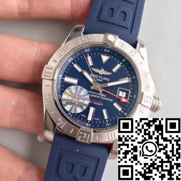 Breitling Avenger II GMT A3239011 BC35 170A GF Фабрика Мъжки часовници 1 1 Най-доброто издание швейцарски ETA2836 САЩ реплика часовник 7588 Breitling Avenger II GMT A3239011/BC35/170A GF Фабрика Мъжки часовници 1: 1 Най-доброто издание швейцарски ETA2836