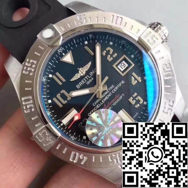 Breitling Avenger II Seawolf A1733110 F563 153S A20DSA 2 GF Factory 1 1 Best Edition Swiss ETA2824 2 US Réplica Relógio 5862 Breitling Avenger II Seawolf A1733110/F563/153S/A20DSA.2 GF Factory 1:1 Best Edition Swiss ETA2824-2