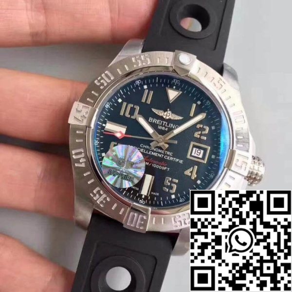 Breitling Avenger II Seawolf A1733110 F563 153S A20DSA 2 GF Factory 1 1 Best Edition Swiss ETA2824 2 US Réplica Relógio 8455 Breitling Avenger II Seawolf A1733110/F563/153S/A20DSA.2 GF Factory 1:1 Best Edition Swiss ETA2824-2