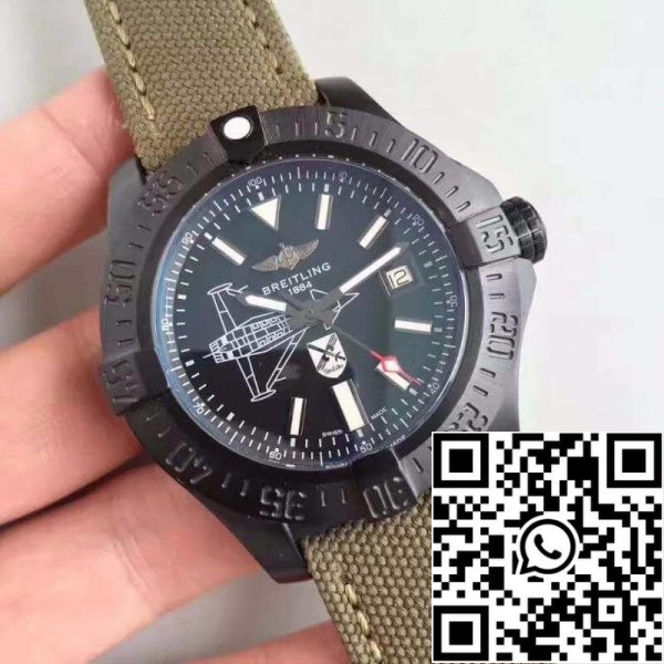 Breitling Avenger II Seawolf Boelcke M173316Y BE72 GF Factory 1 1 Best Edition Swiss ETA2824 2 Black Dial US Replica Watch 8055 Breitling Avenger II Seawolf Boelcke M173316Y/BE72 GF Factory 1:1 Best Edition Swiss ETA2824-2 Black Dial