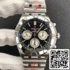 Breitling Chronomat AB0134101B1A1 1 1 Best Edition GF Factory Acciaio Inox Quadrante Nero Replica Orologio 7078 Breitling Chronomat AB0134101B1A1 1:1 Best Edition GF Factory Acciaio Inox Quadrante Nero