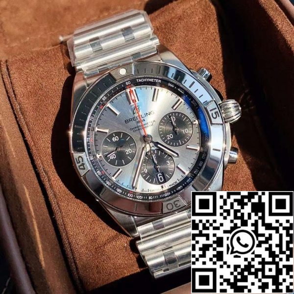 Breitling Chronomat B01 AB0134101G1A1 Швейцарски оригинален механизъм САЩ реплика часовник 8814 Breitling Chronomat B01 AB0134101G1A1 Швейцарски оригинален механизъм