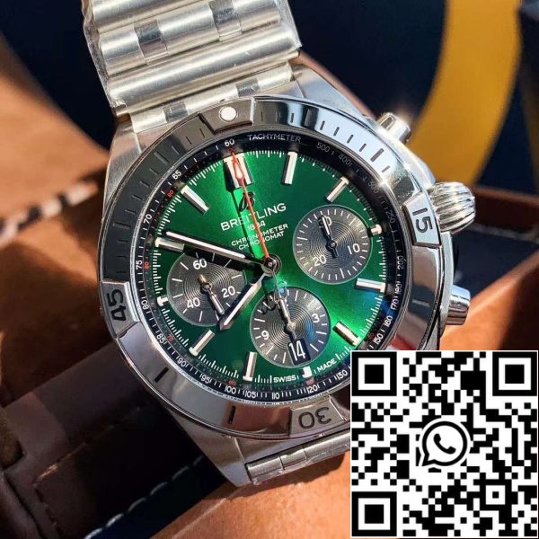 Breitling Chronomat B01 Bentley AB01343A1L1A1 Sveitsin alkuperäinen liike Yhdysvaltain Replica katsella 3006 Breitling Chronomat B01 Bentley AB01343A1L1A1 Sveitsin alkuperäinen liike