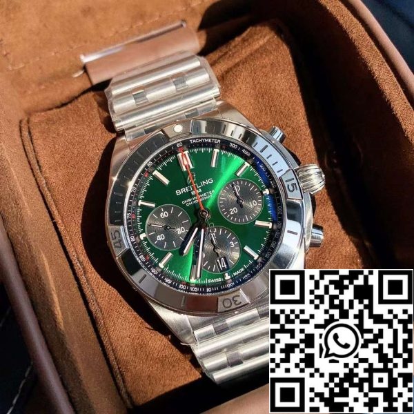 Breitling Chronomat B01 Bentley AB01343A1L1A1 Швейцарски оригинален механизъм САЩ реплика часовник 7162 Breitling Chronomat B01 Bentley AB01343A1L1A1 Швейцарски оригинален механизъм