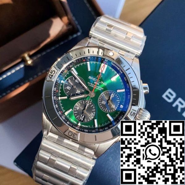 Breitling Chronomat B01 Bentley AB01343A1L1A1 Швейцарски оригинален механизъм САЩ реплика часовник 743 Breitling Chronomat B01 Bentley AB01343A1L1A1 Швейцарски оригинален механизъм