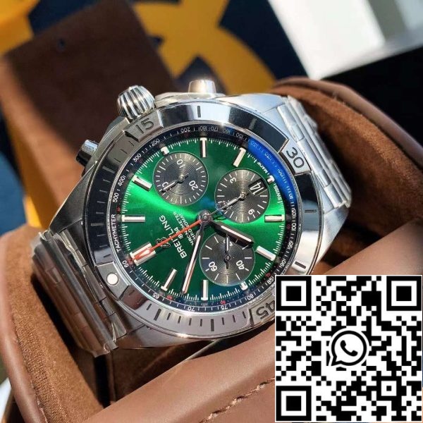 Breitling Chronomat B01 Bentley AB01343A1L1A1 Movimiento Suizo Original EE.UU. Reloj Replica 7795 Breitling Chronomat B01 Bentley AB01343A1L1A1 Movimiento Suizo Original