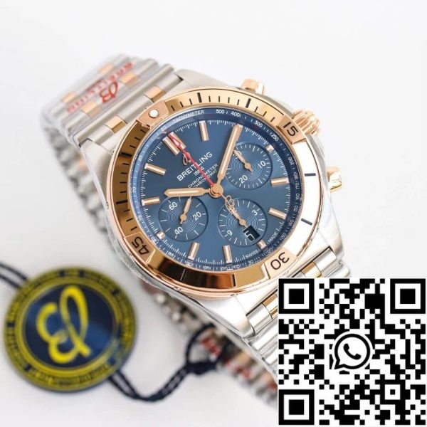 Breitling Chronomat UB0134101C1U1 1 1 Najboljša izdaja GF Factory Blue Dial ZDA replika Watch 2038 Breitling Chronomat UB0134101C1U1 1: 1 Best Edition GF Factory Blue Dial