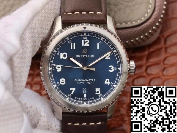 Breitling Navitimer 08 A17314101C1X1 ZF Factory Relojes Mecánicos 1 1 Mejor Edición Suiza ETA2824 2 EE.UU. Reloj Replica 9141 Breitling Navitimer 08 A17314101C1X1 ZF Factory Relojes Mecánicos 1 1 Mejor Edición Suiza ETA2824-2