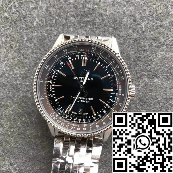 Breitling Navitimer 1 A17326241B1A1 1 1 Best Edition V7 Factory Stainless Steel US Réplica Relógio 3719 Breitling Navitimer 1 A17326241B1A1 1:1 Best Edition V7 Factory Stainless Steel