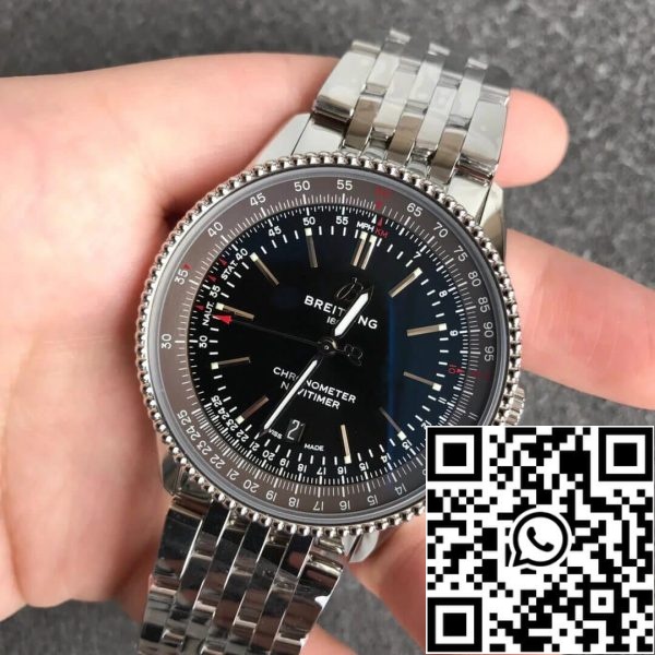 Breitling Navitimer 1 A17326241B1A1 1 1 Най-доброто издание V7 Фабрика неръждаема стомана САЩ реплика часовник 6943 Breitling Navitimer 1 A17326241B1A1 1:1 Най-доброто издание V7 Фабрика неръждаема стомана