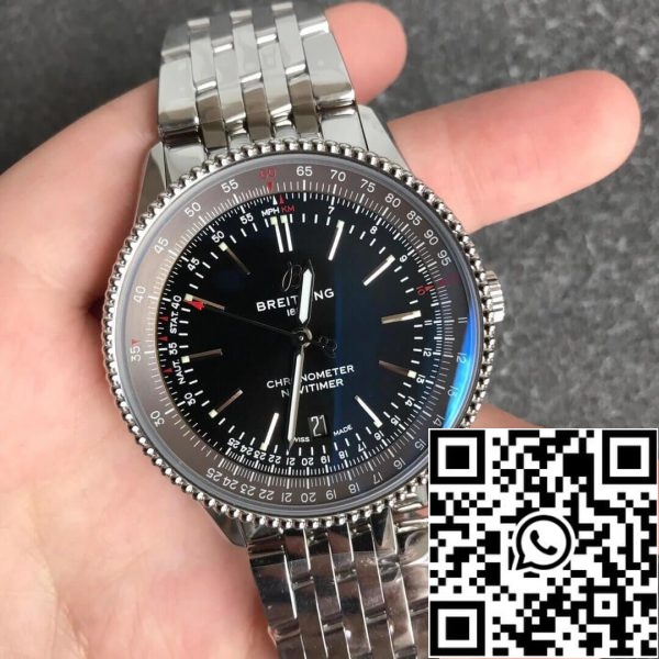 Breitling Navitimer 1 A17326241B1A1 1 1 Най-доброто издание V7 Фабрика от неръждаема стомана САЩ реплика часовник 8830 Breitling Navitimer 1 A17326241B1A1 1:1 Най-доброто издание V7 Фабрика от неръждаема стомана