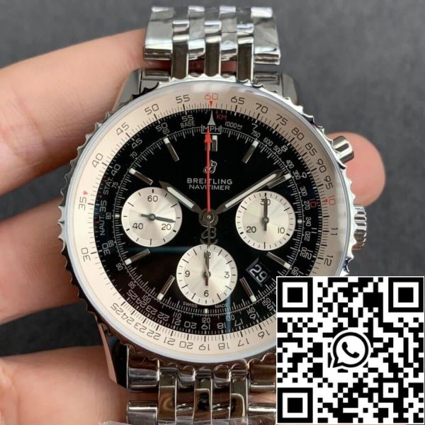 Breitling Navitimer 1 B01 AB0121211B1A1 1 1 Best Edition GF Factory Rustfrit stål US Replica Watch 5602 Breitling Navitimer 1 B01 AB0121211B1A1 1: 1 Best Edition GF Factory Rustfrit stål