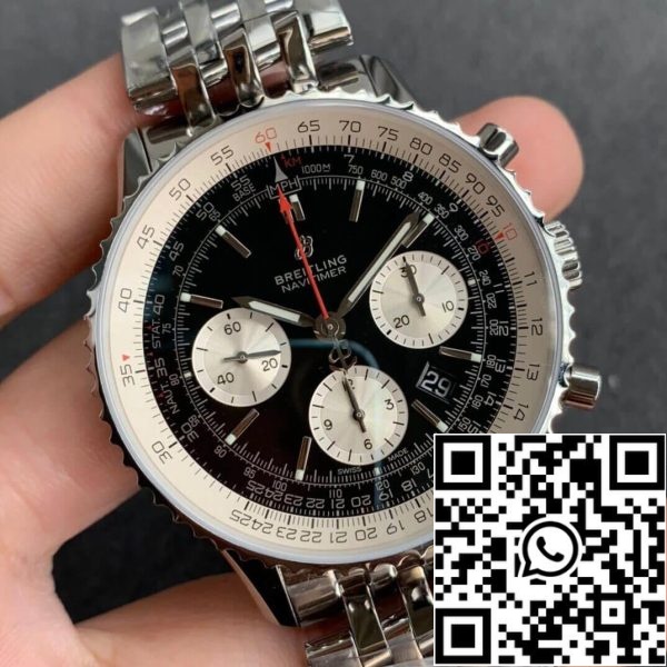 Breitling Navitimer 1 B01 AB0121211B1A1 1 1 Best Edition GF Factory Stainless Steel US Replica Watch 5876 Breitling Navitimer 1 B01 AB0121211B1A1 1:1 Best Edition GF Factory Stainless Steel