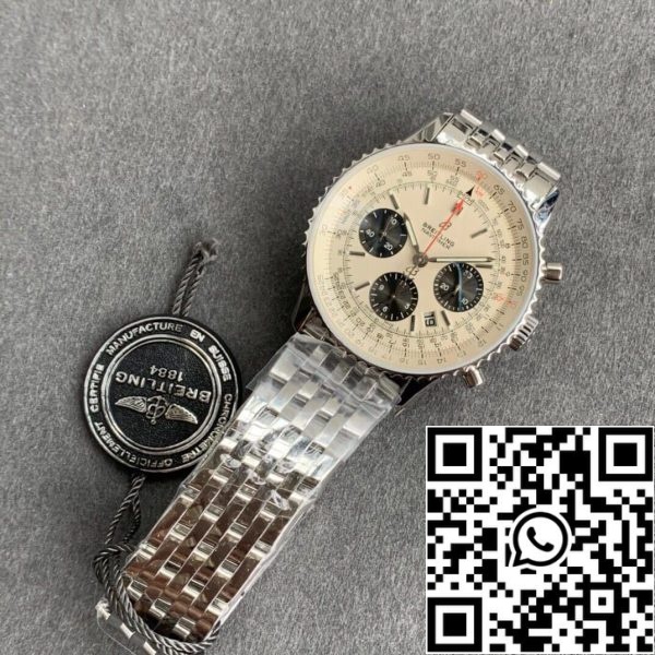 Breitling Navitimer 1 B01 AB0121211B1A1 1 1 Best Edition GF Factory Rustfrit stål US Replica Watch 8899 Breitling Navitimer 1 B01 AB0121211B1A1 1: 1 Best Edition GF Factory Rustfrit stål