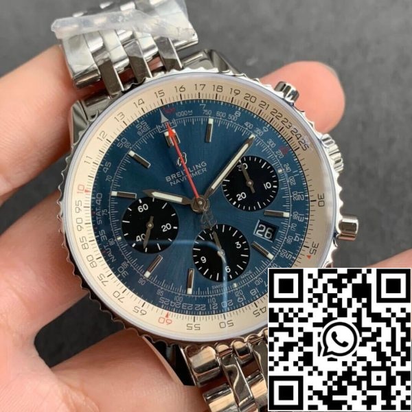 Breitling Navitimer 1 B01 AB0121211C1A1 1 1 Best Edition GF Factory Stainless Steel US Replica Watch 5356 Breitling Navitimer 1 B01 AB0121211C1A1 1:1 Best Edition GF Factory Stainless Steel