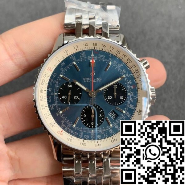 Breitling Navitimer 1 B01 AB0121211C1A1 1 1 Najlepsza edycja GF Factory Stal nierdzewna USA Replika zegarka 9093 Breitling Navitimer 1 B01 AB0121211C1A1 1:1 Najlepsza edycja GF Factory Stal nierdzewna