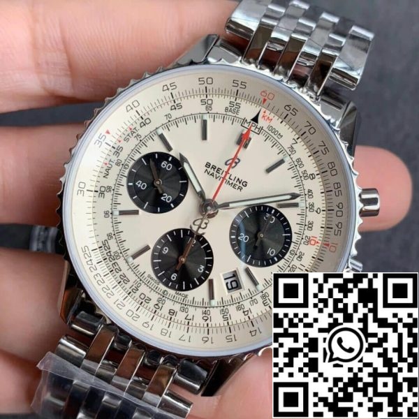 Breitling Navitimer 1 B01 AB0121211G1A1 1 1 Mejor Edición GF Factory Acero Inoxidable EE.UU. Reloj Replica 6450 Breitling Navitimer 1 B01 AB0121211G1A1 1:1 Mejor Edición GF Factory Acero Inoxidable