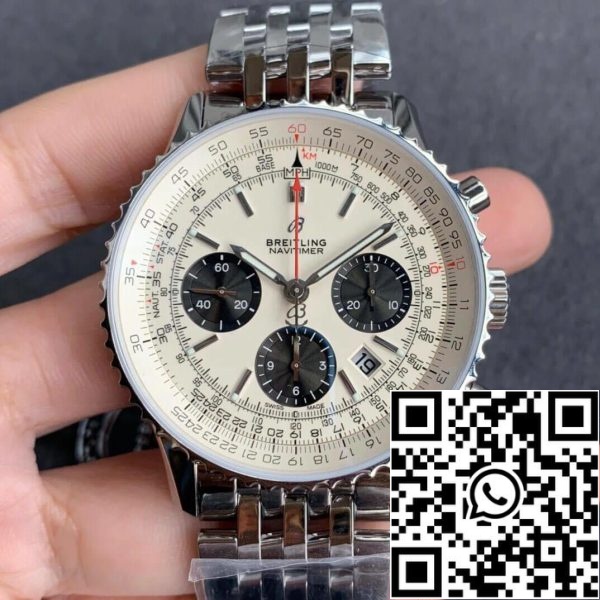 Breitling Navitimer 1 B01 AB0121211G1A1 1 1 Mejor Edición GF Factory Acero Inoxidable EE.UU. Reloj Replica 9789 Breitling Navitimer 1 B01 AB0121211G1A1 1:1 Mejor Edición GF Factory Acero Inoxidable