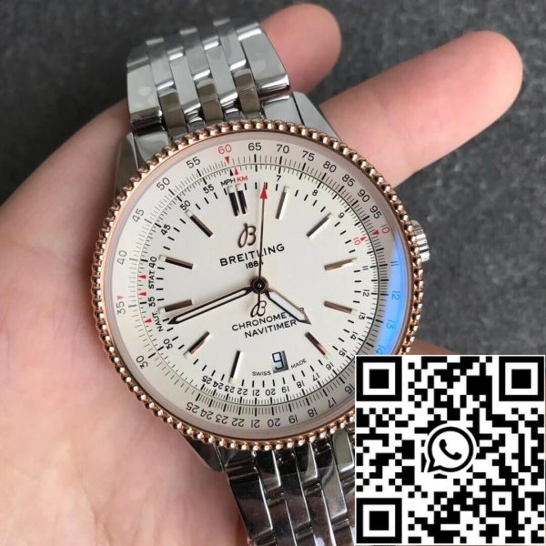 Breitling Navitimer 1 U17326211G1A1 1 1 Mejor Edición V7 Fábrica Esfera Blanca EE.UU. Reloj Replica 5682 Breitling Navitimer 1 U17326211G1A1 1:1 Mejor Edición V7 Fábrica Esfera Blanca