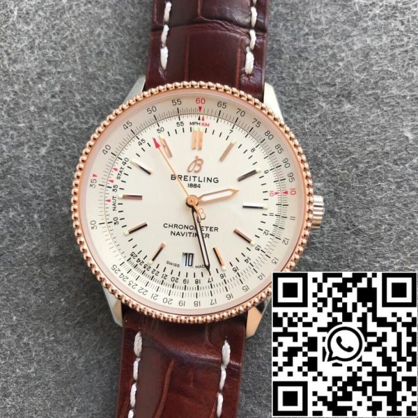 Breitling Navitimer 1 U17326211G1P2 1 1 Най-доброто издание V7 Фабрика бял циферблат САЩ реплика часовник 145 Breitling Navitimer 1 U17326211G1P2 1: 1 Най-доброто издание V7 Фабрика бял циферблат