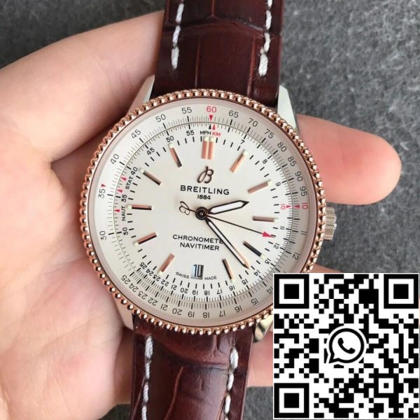 Breitling Navitimer 1 U17326211G1P2 1 1 Migliore Edizione V7 Fabbrica Quadrante Bianco Replica Orologio 650 Breitling Navitimer 1 U17326211G1P2 1:1 Migliore Edizione V7 Fabbrica Quadrante Bianco