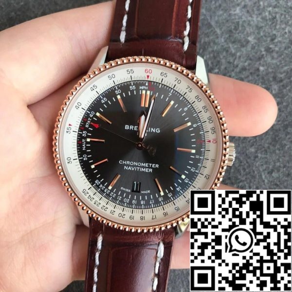 Breitling Navitimer 1 U17326211M1P2 1 1 Best Edition V7 Factory Cowhide Strap US Replica Watch 6476 Breitling Navitimer 1 U17326211M1P2 1:1 Best Edition V7 Factory Cowhide Strap