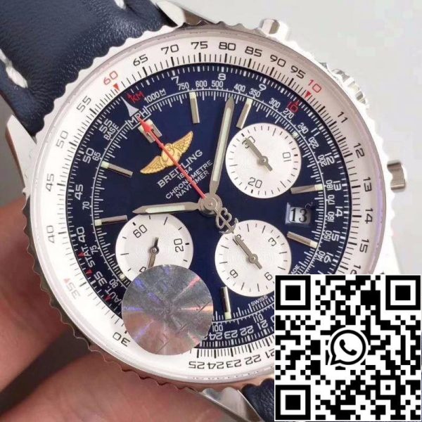 Breitling Navitimer AB012012 BB01 435X A20BA 1 JF Factory 1 1 Най-доброто издание швейцарски ETA7750 САЩ реплика часовник 30 Breitling Navitimer AB012012/BB01/435X/A20BA.1 JF Factory 1: 1 Най-доброто издание швейцарски ETA7750