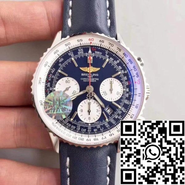 Breitling Navitimer AB012012 BB01 435X A20BA 1 JF Factory 1 1 Най-доброто издание швейцарски ETA7750 САЩ реплика часовник 7446 Breitling Navitimer AB012012/BB01/435X/A20BA.1 JF Factory 1: 1 Най-доброто издание швейцарски ETA7750