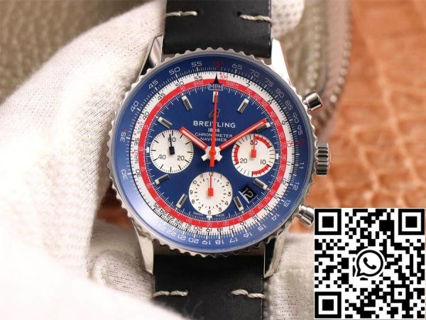 Breitling Navitimer AB01212B1C1A1 1 1 Best Edition V9 Factory blaues Zifferblatt US Replica Watch 5912 Breitling Navitimer AB01212B1C1A1 1:1 Best Edition V9 Factory blaues Zifferblatt