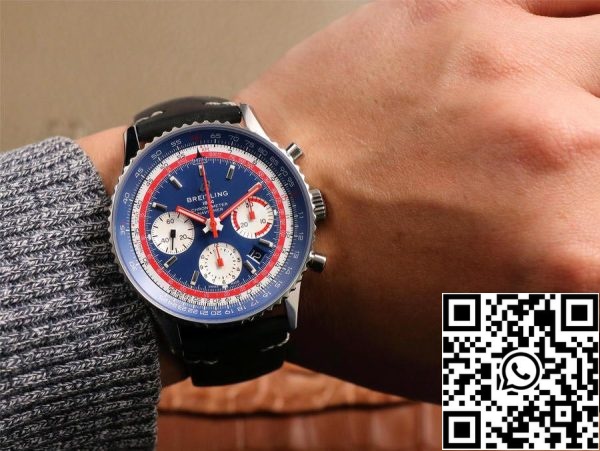 Breitling Navitimer AB01212B1C1A1 1 1 Best Edition V9 Factory Blue Dial ZDA replika Watch 729 Breitling Navitimer AB01212B1C1A1 1: 1 Best Edition V9 Factory Blue Dial