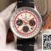 Breitling Navitimer AB01219A1G1X1 1 1 Migliore Edizione V9 Fabbrica Quadrante Argento Svizzera ETA7750 Replica Orologio 4251 Breitling Navitimer AB01219A1G1X1 1:1 Migliore Edizione V9 Fabbrica Quadrante Argento Svizzera ETA7750