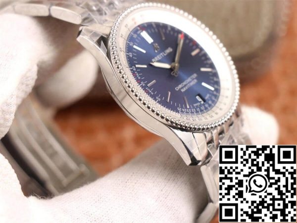 Breitling Navitimer Automático 38 A17325211C1A1 1 1 Melhor Edição KOR Fábrica Mostrador Azul Suíça SW200 US Réplica Relógio 2067 Breitling Navitimer Automático 38 A17325211C1A1 1:1 Melhor Edição KOR Fábrica Mostrador Azul Suíça SW200