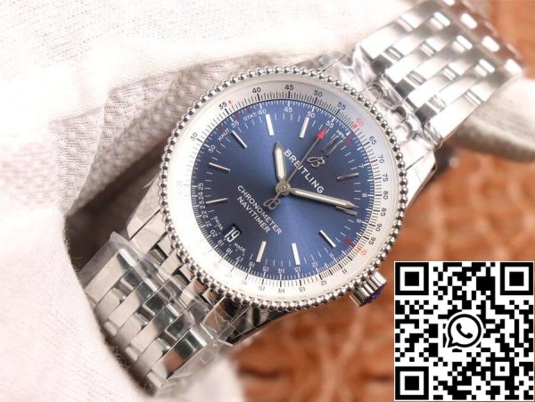 Breitling Navitimer Automatic 38 A17325211C1A1 1 1 Best Edition KOR Factory Blue Dial Swiss SW200 US Replica Watch 5490 Breitling Navitimer Automatic 38 A17325211C1A1 1:1 Best Edition KOR Factory Blue Dial Swiss SW200