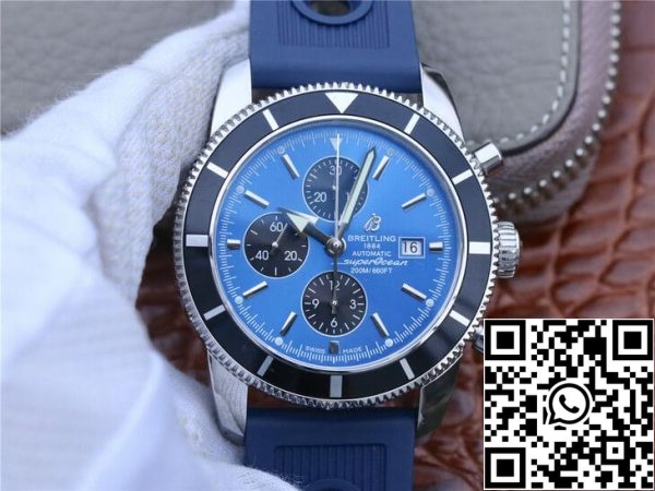 Breitling Superocean A1332024 C817 152A 1 1 Най-доброто издание OM Factory Blue Dial САЩ реплика часовник 9279 Breitling Superocean A1332024.C817.152A 1: 1 Най-доброто издание OM Factory Blue Dial