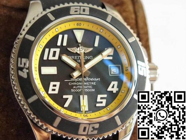 Breitling Superocean Chronometre Abyss A1736402 BA32 ZF Fábrica 1 1 Mejor Edición Suiza ETA2824 EE.UU. Reloj Replica 2999 Breitling Superocean Chronometre Abyss A1736402/BA32 ZF Fábrica 1 1 Mejor Edición Suiza ETA2824