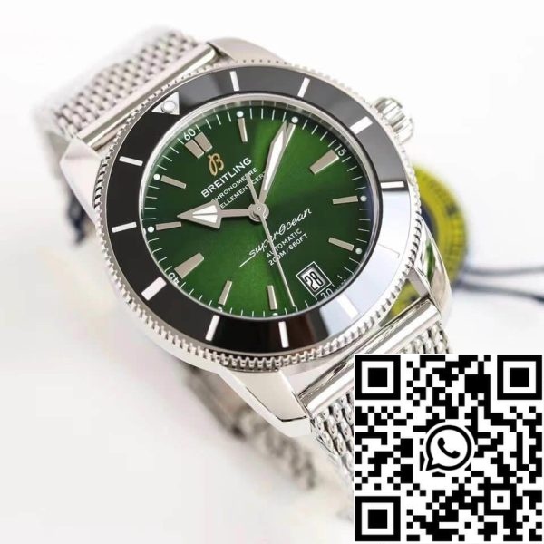 Breitling Superocean Heritage AB2010121L1A1 1 1 Best Edition GF Factory Green Dial US Replica Watch 6262 Breitling Superocean Heritage AB2010121L1A1 1:1 Best Edition GF Factory Green Dial