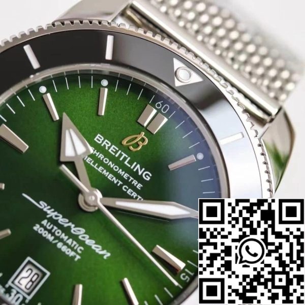 Breitling Superocean Heritage AB2010121L1A1 1 1 Best Edition GF Factory Green Dial US Replica Watch 8155 Breitling Superocean Heritage AB2010121L1A1 1:1 Best Edition GF Factory Green Dial