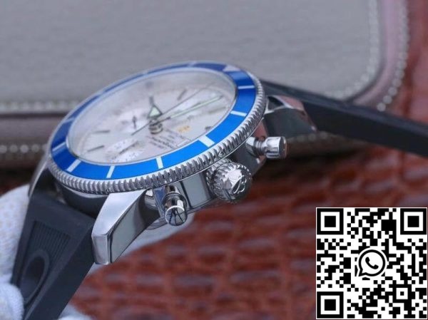 Breitling Superocean Heritage II A1331217 OM Factory 1 1 Best Edition Swiss ETA7750 White Dial US Replica Watch 1787 Breitling Superocean Heritage II A1331217 OM Factory 1:1 Best Edition Swiss ETA7750 White Dial