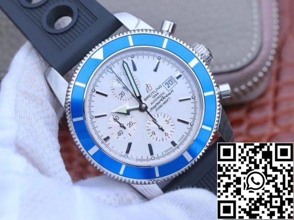 Breitling Superocean Heritage II A1331217 OM Factory 1 1 Best Edition Swiss ETA7750 White Dial US Replica Watch 3648 Breitling Superocean Heritage II A1331217 OM Factory 1:1 Best Edition Swiss ETA7750 White Dial