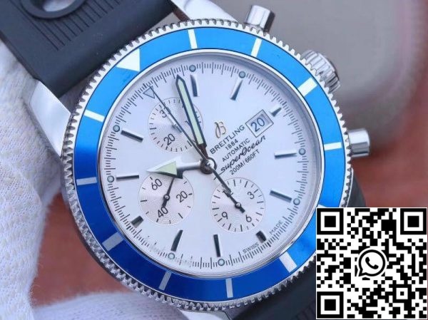 Breitling Superocean Heritage II A1331217 OM Factory 1 1 Best Edition Sveitsin ETA7750 White Dial Yhdysvaltain Replica katsella 8857 Breitling Superocean Heritage II A1331217 OM Factory 1: 1 Best Edition Sveitsin ETA7750 White Dial