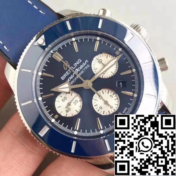 Breitling Superocean Heritage II AB0162161C1A1 GF Factory 1 1 Migliore Edizione Svizzera ETA7750 Quadrante Blu Orologio Replica 9620 Breitling Superocean Heritage II AB0162161C1A1 GF Factory 1:1 Migliore Edizione Svizzera ETA7750 Quadrante Blu