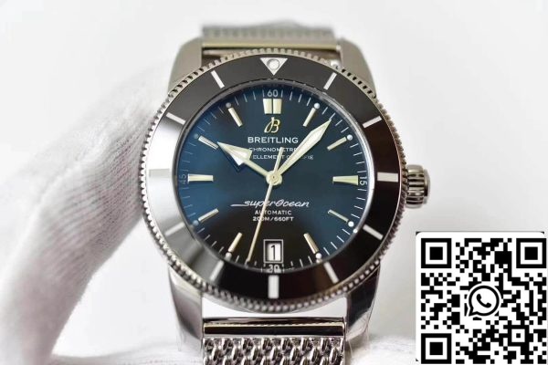 Breitling Superocean dediščine II AB201013 GF tovarne 1 1 1 Best Edition švicarski ETA9015 Blue Dial ZDA replika Watch 6593 Breitling Superocean dediščine II AB201013 GF tovarne 1: 1 Best Edition švicarski ETA9015 Blue Dial