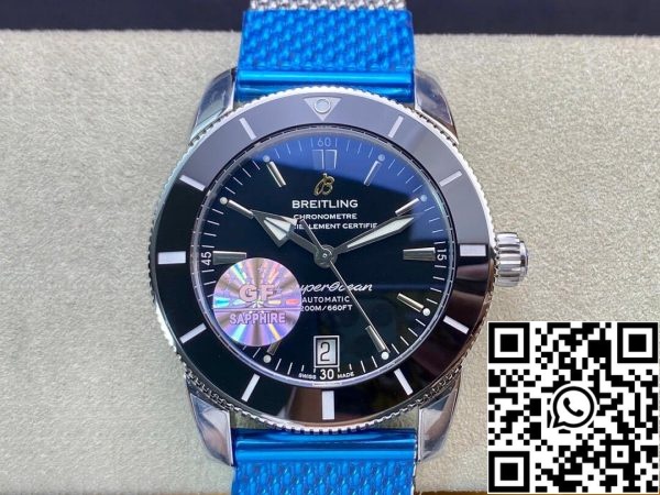 Breitling Superocean Heritage II AB202033 Q618 152A GF Завод 1 1 Лучшее издание швейцарский ETA9015 черный циферблат США Реплика часы 8942 Breitling Superocean Heritage II AB202033/Q618/152A GF Завод 1:1 Лучшее издание швейцарский ETA9015 черный циферблат