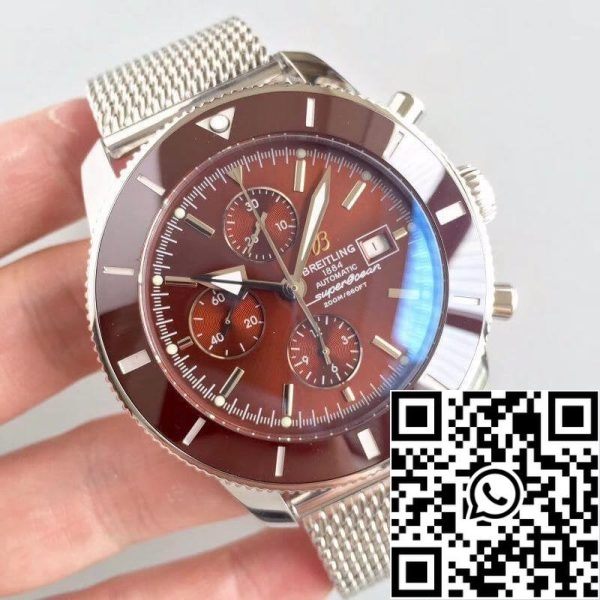 Breitling Superocean Heritage II Chronograph A1331233 GF Factory 1:1 Best Edition Swiss ETA7750 US Реплика часов 2254 Breitling Superocean Heritage II Chronograph A1331233 GF Factory 1:1 Best Edition Swiss ETA7750